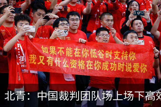 北青：中国裁判团队场上场下高效协作，配得上更多世界杯执法场次